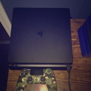 PlayStation 4 console with DualShock controller